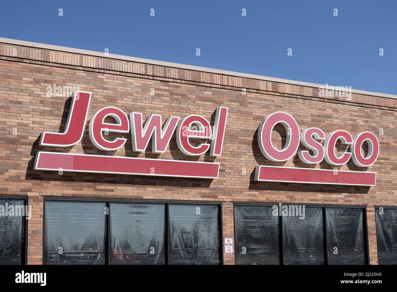 Woodridge Circa March 2022 Jewel Osco grocery store. Jewel Osco is a
