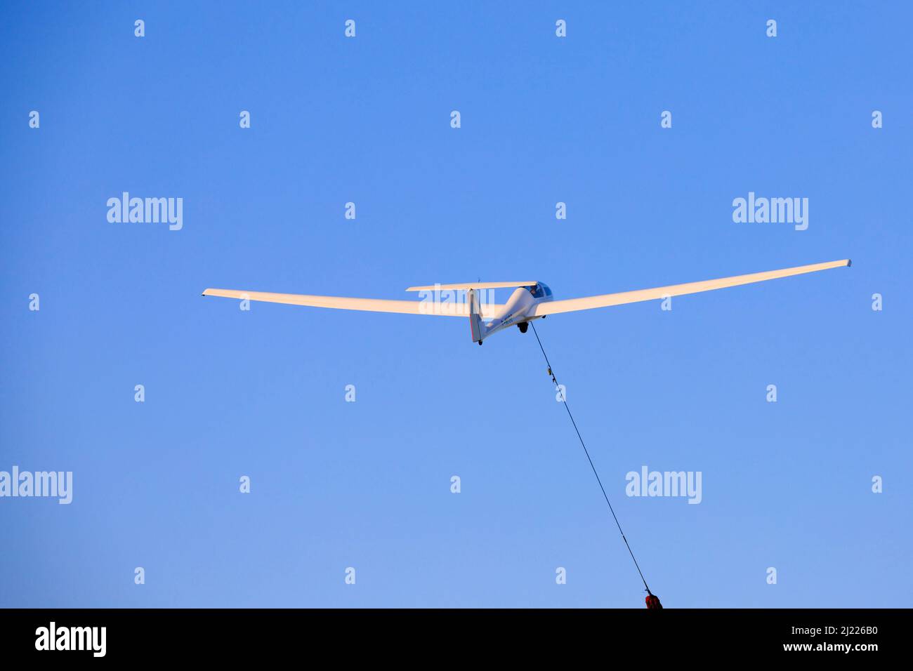 Grob 103 Acro glider of the University of Nottingham gliding Club