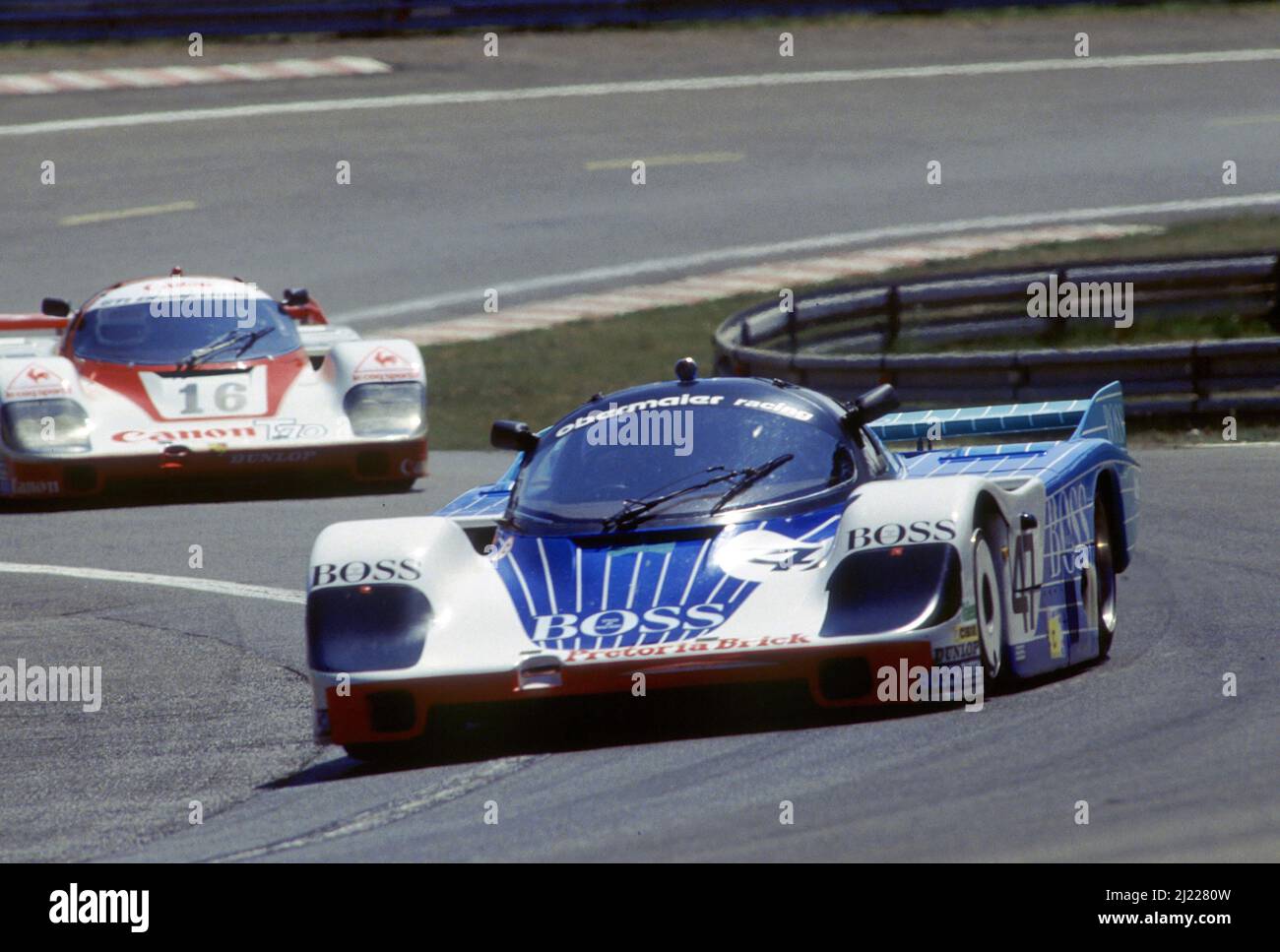 George Fouche Jurgen Lassig (GER) George Fouchè (ZA) John Graham (CDN) Porsche 956 ...