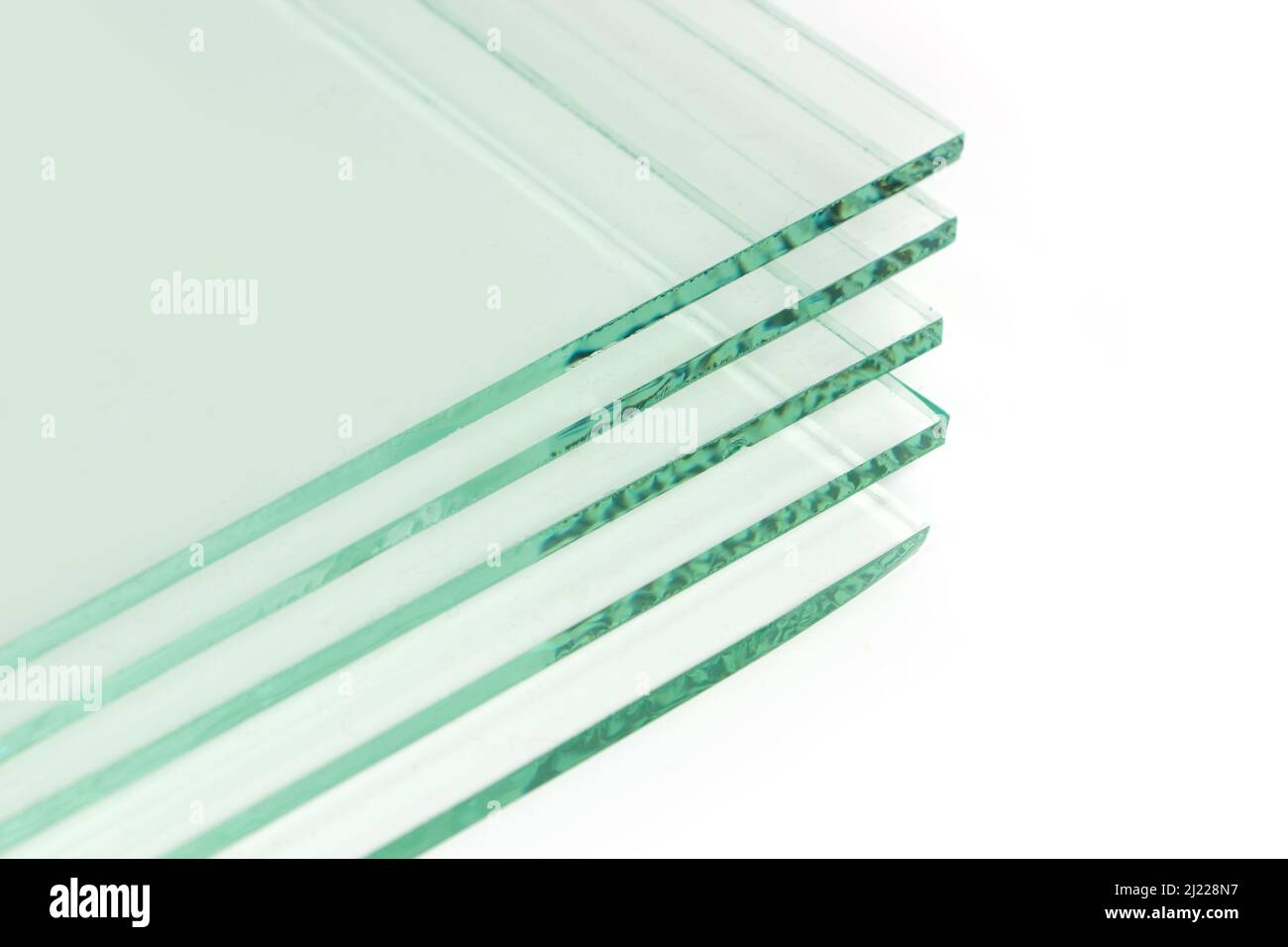 Sheets Of Factory Manufacturing Tempered Clear Float Glass Panels Cut To  Size Stock Photo - Download Image Now - iStock