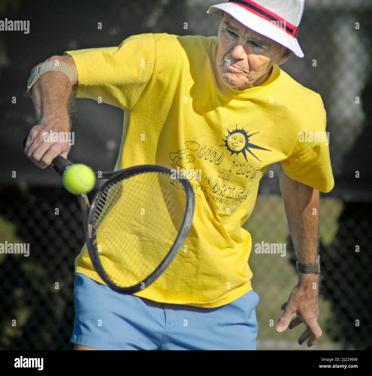 Senior Tennis players Stock Photo Alamy