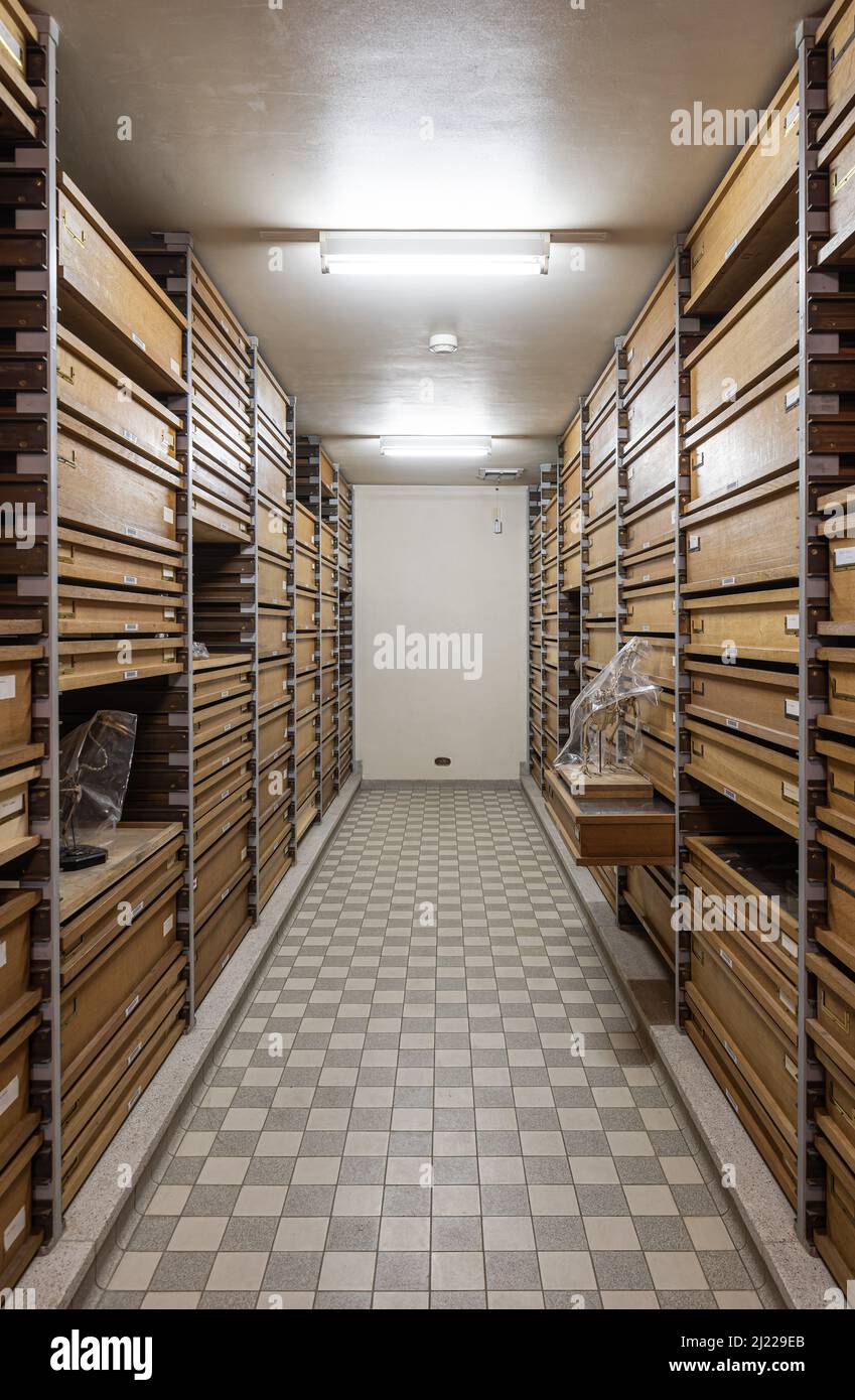 Archive storage room hi-res stock photography and images - Alamy