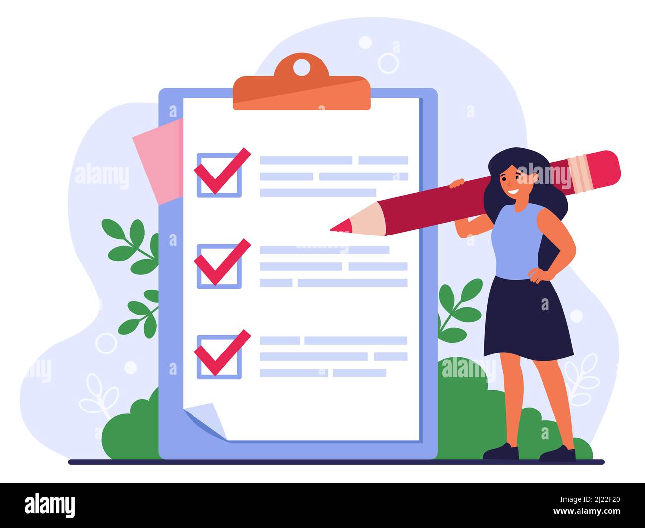 Checklist on a wooden board note paper, to do work in cartoon style  isolated on white background. Successful completion tasks retro vintage..  Vector illustration Stock Vector Image & Art - Alamy
