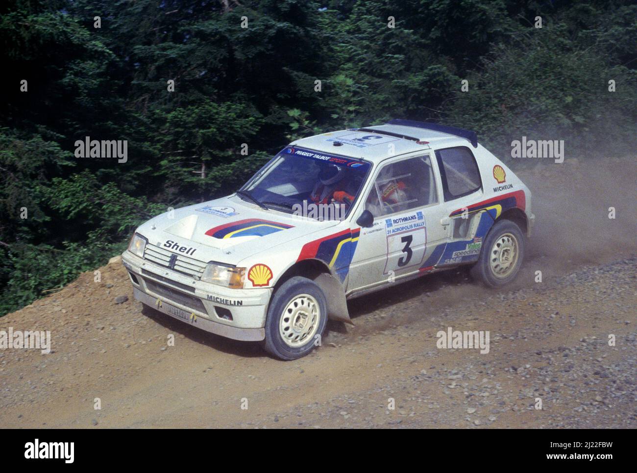 peugeot 205 raid paris dakar de burago bburago - Comprar Coches a