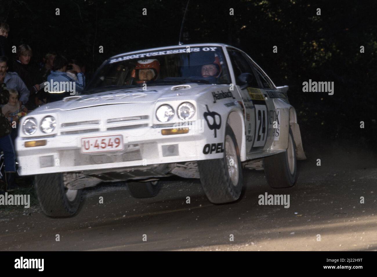 Kalevi Aho (FIN) Timo Hakala (FIN) Opel Manta 400 GrB Empty Pocket