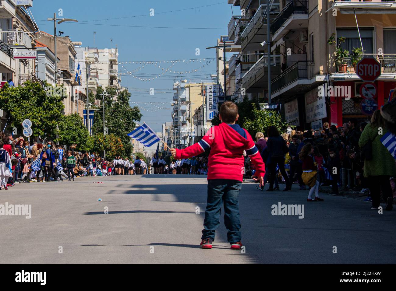 Greek independence day Stock Photo