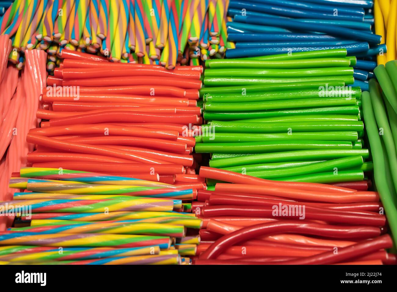 Sweet candies rope string shaped sweets dessert food generate a ...