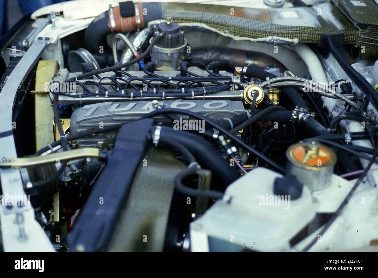 Audi Sport Quattro Turbo Engine Stock Photo Alamy