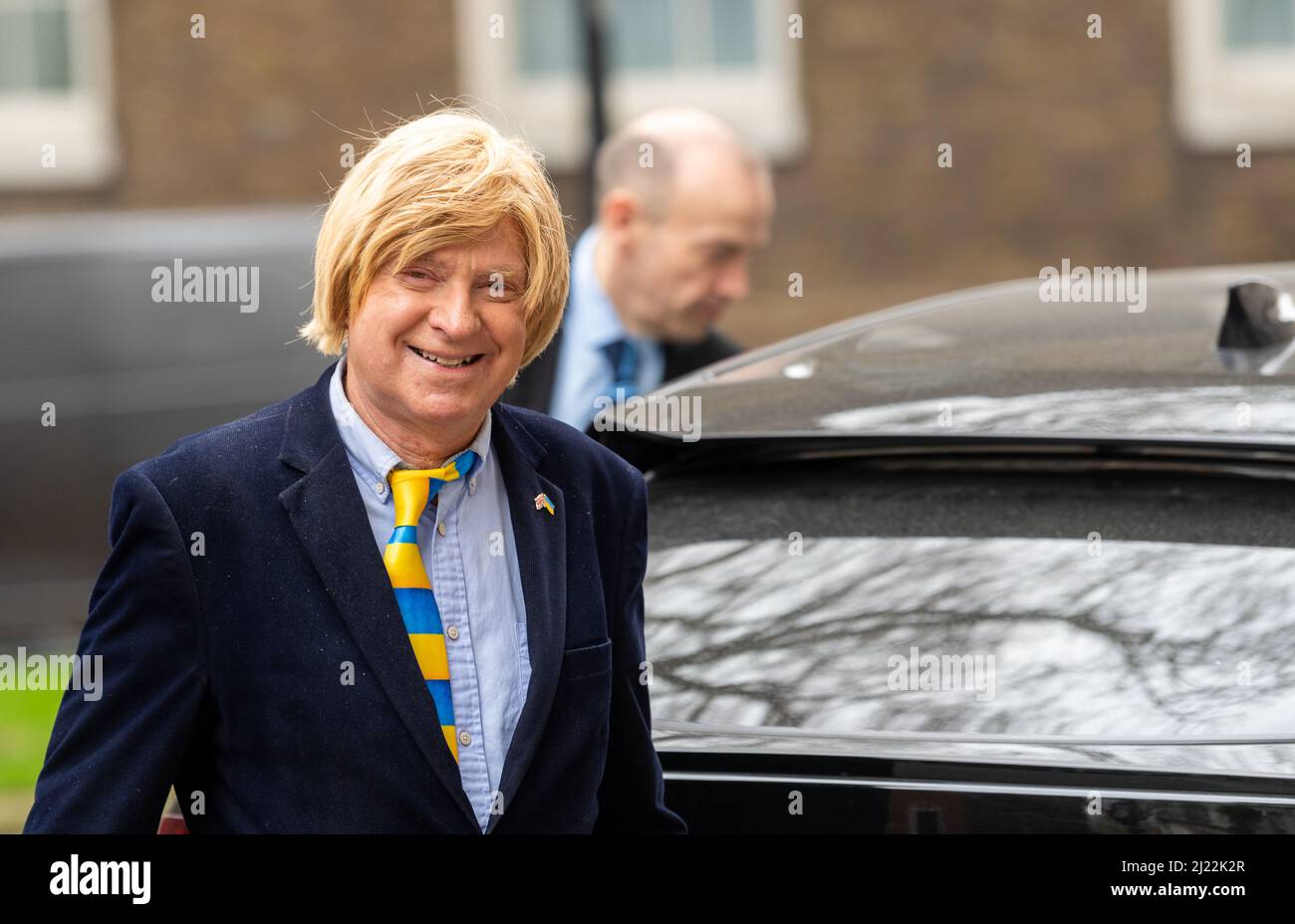 London, UK. 29th Mar, 2022. Senior Conservative MP's in Downing Street, London Pictured Michael Fabricant MP for Litchfield Credit: Ian Davidson/Alamy Live News Stock Photo