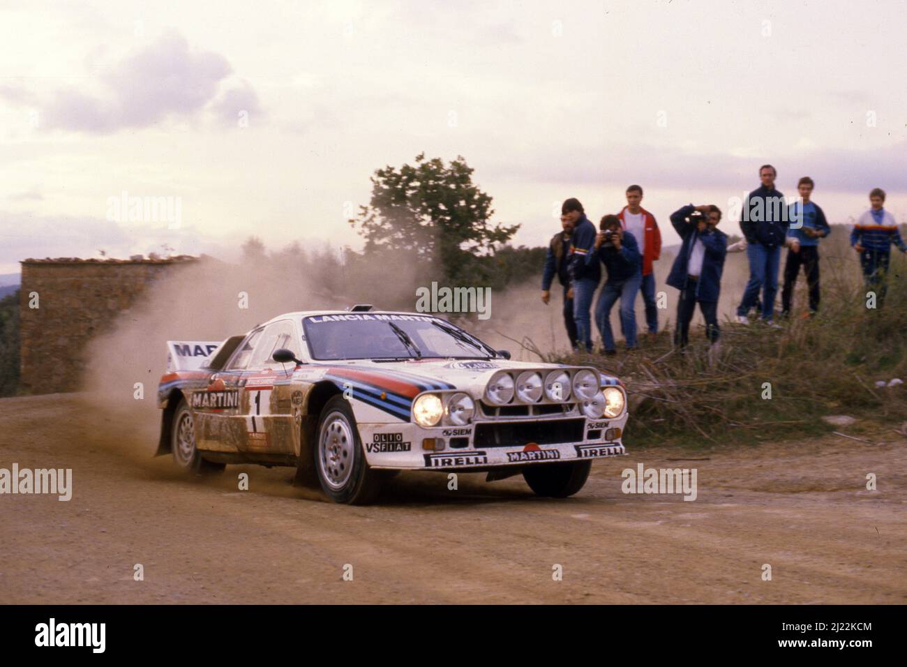 Lancia 037 Martini 7 4ème Safari Rally 1984 Alen - Kivimaki Kyosho