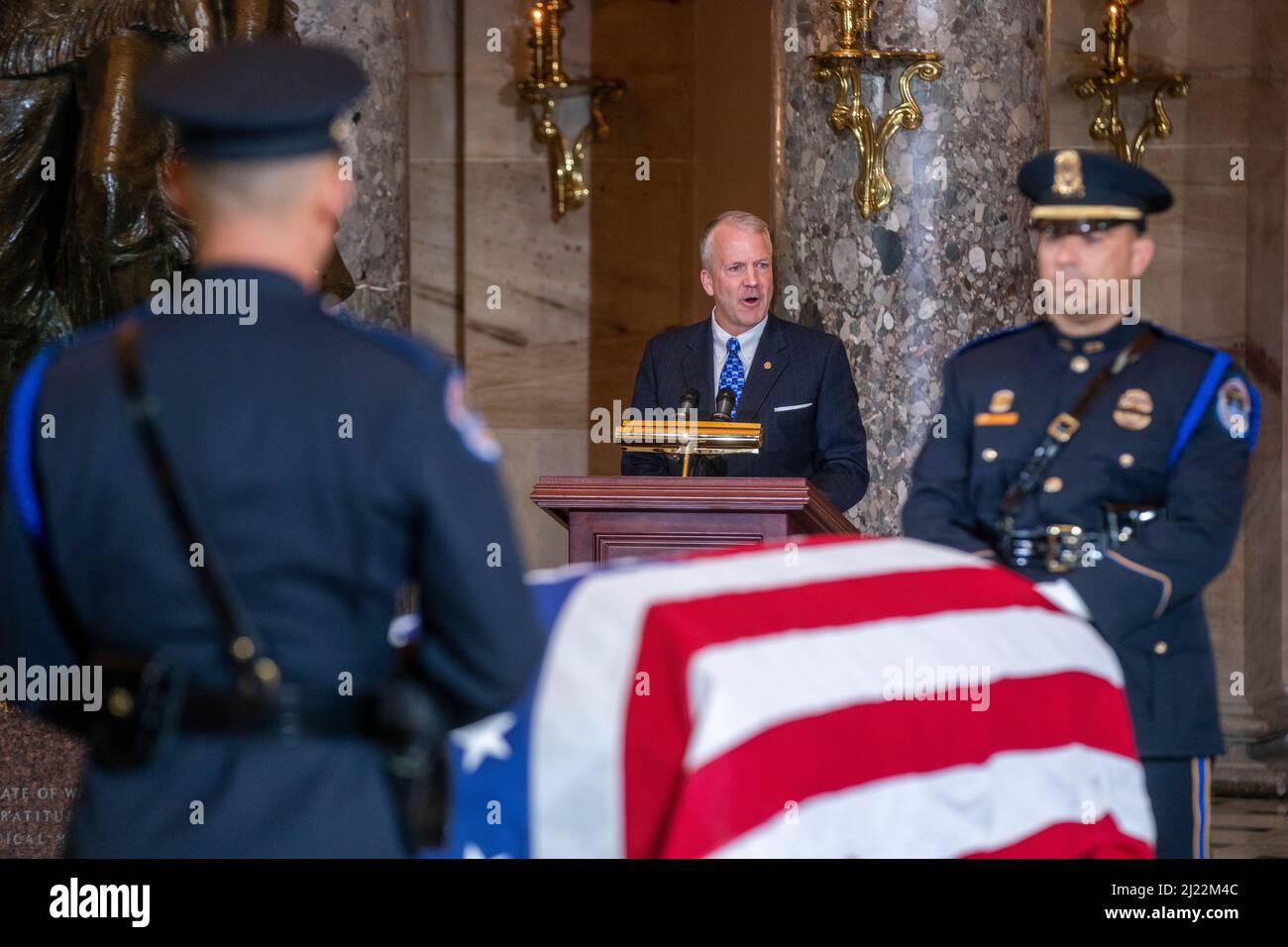 Washington, USA. 29th Mar, 2022. Republican Senator from Alaska Dan ...