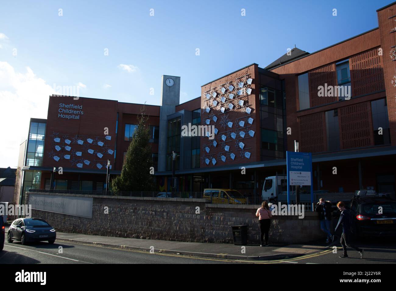 Sheffield Children's Hospital in Sheffield, South Yorkshire in the UK