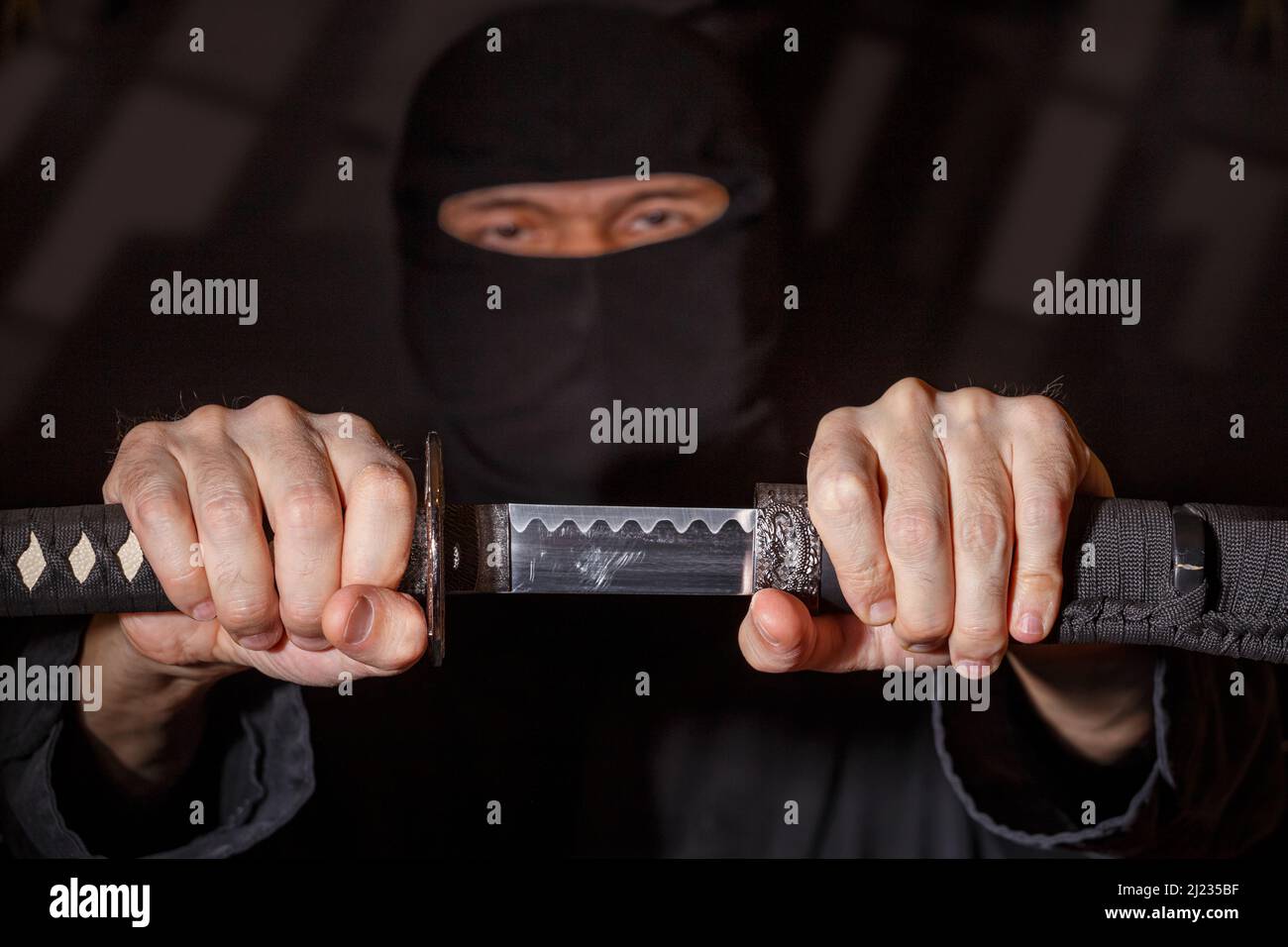Tony Todd Sherwood (Tony Todd) ist Anfuehrer der Terroristen. *** Local  Caption *** 1996, Sabotage, Sabotage - Dark Assassin Stock Photo - Alamy