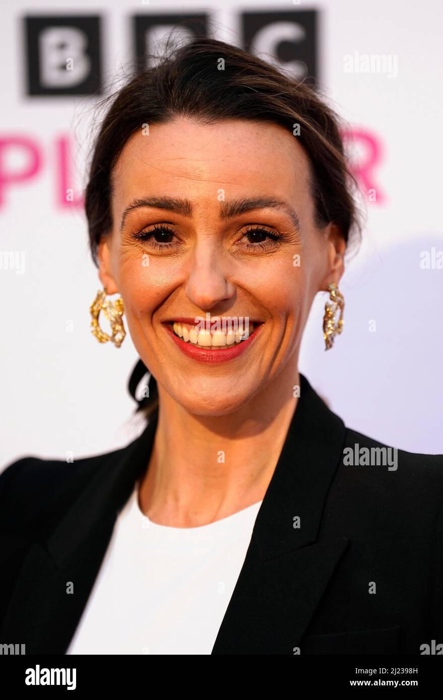 Suranne Jones arrives for the screening of Gentleman Jack at The Piece
