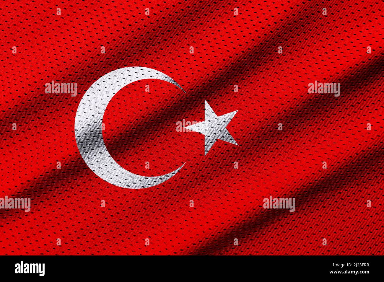 Turkey flag on texture sports. Horizontal sport theme poster, greeting ...