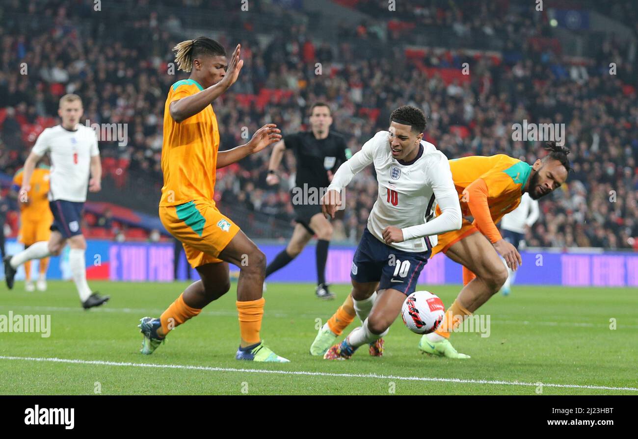 JUDE BELLINGHAM, ENGLAND V IVORY COAST, 2022 Stock Photo Alamy