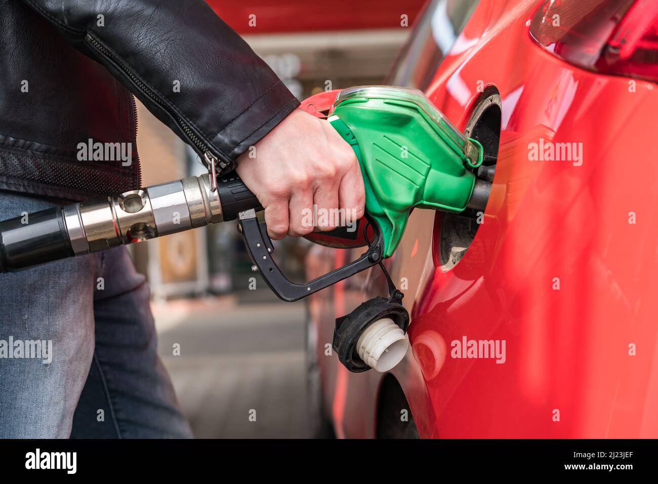 Pumping gas hires stock photography and images Alamy
