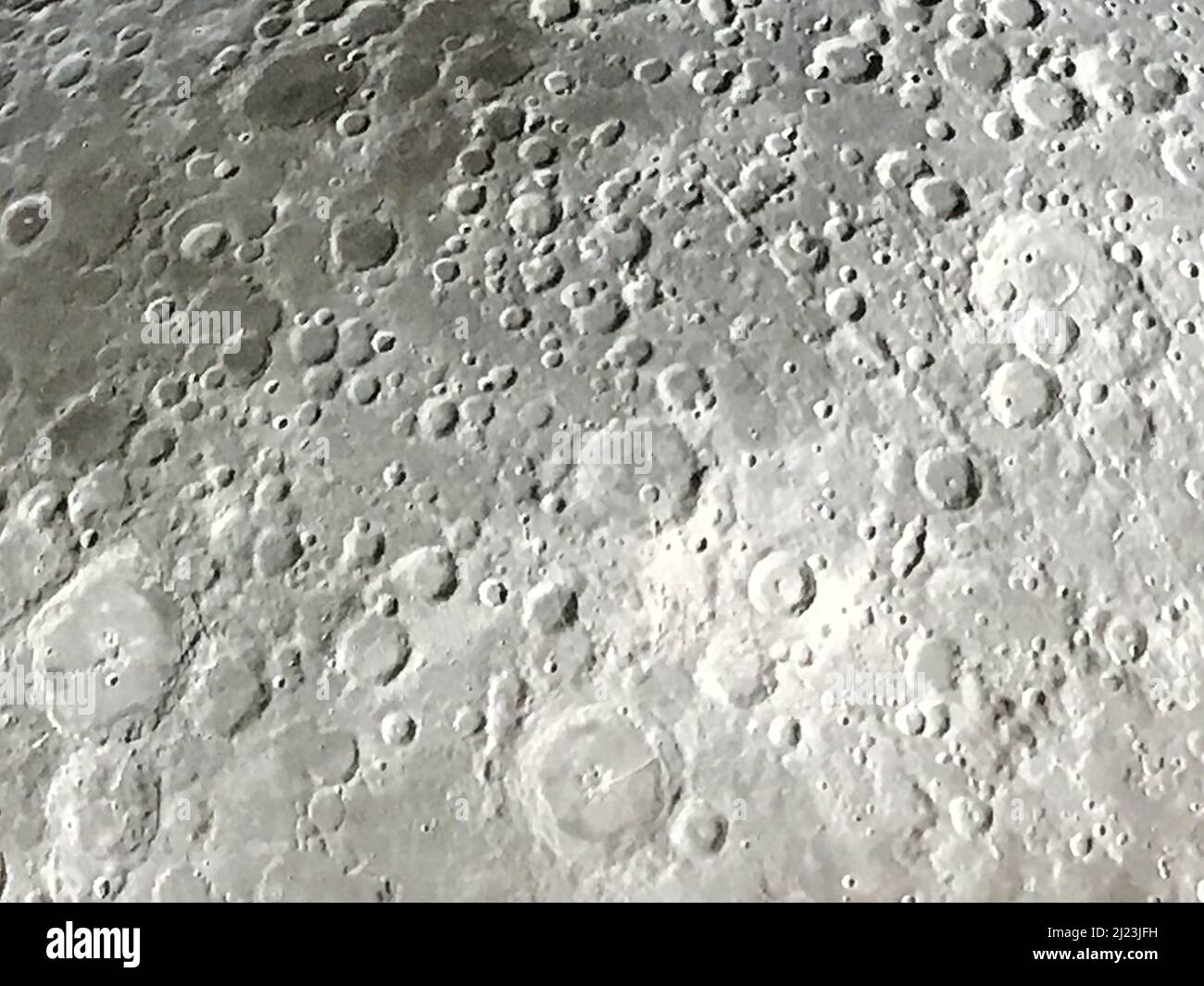 Moon surface Background Stock Photo