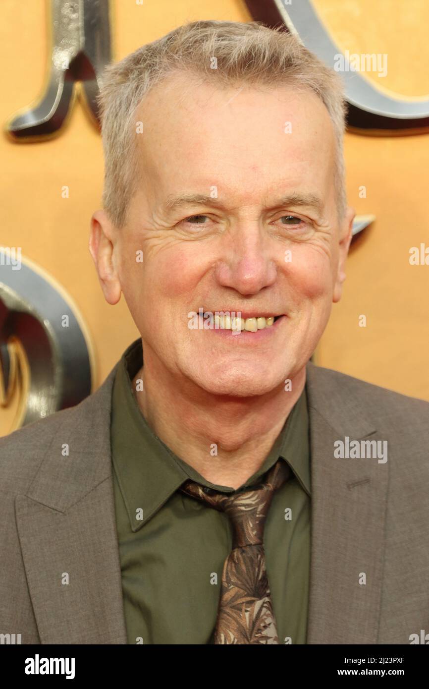 Frank Skinner, Fantastic Beasts: The Secrets of Dumbledore - World Premiere, Royal Festival Hall, London, UK, 29 March 2022, Photo by Richard Goldschm Stock Photo