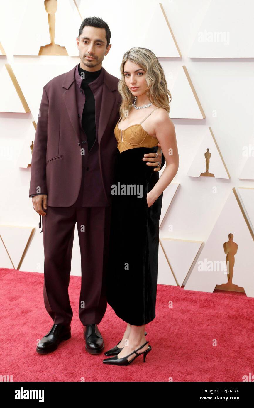 Riz ahmed and fatima farheen mirza hi-res stock photography and images ...