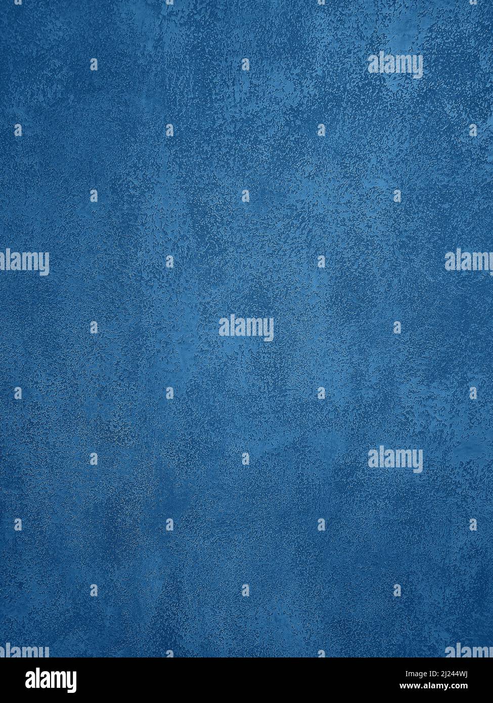 Background texture of uneven dark blue concrete or plaster wall surface ...