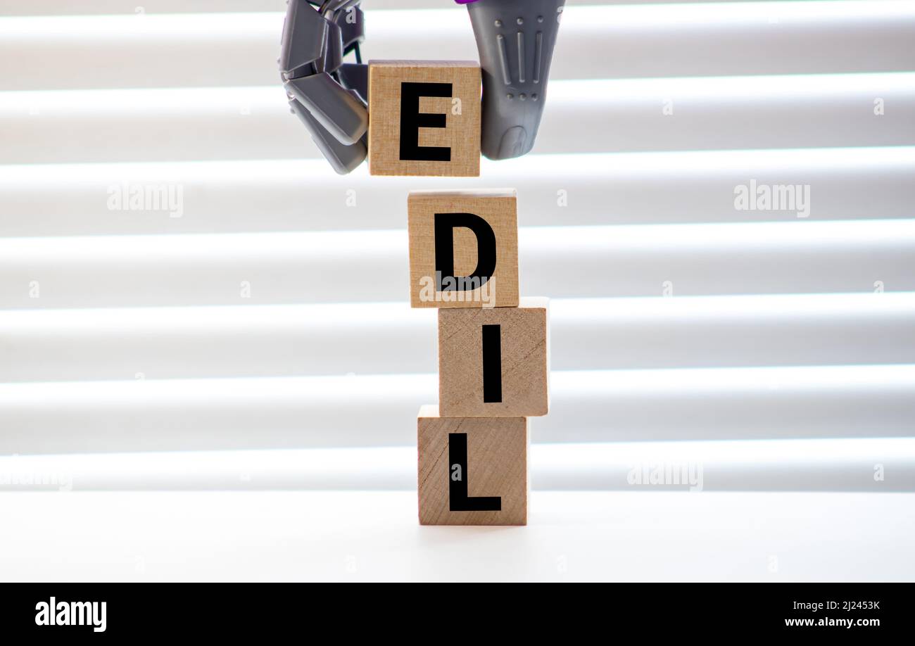 Edil Word Old man making word hi-res stock photography and images - Alamy
