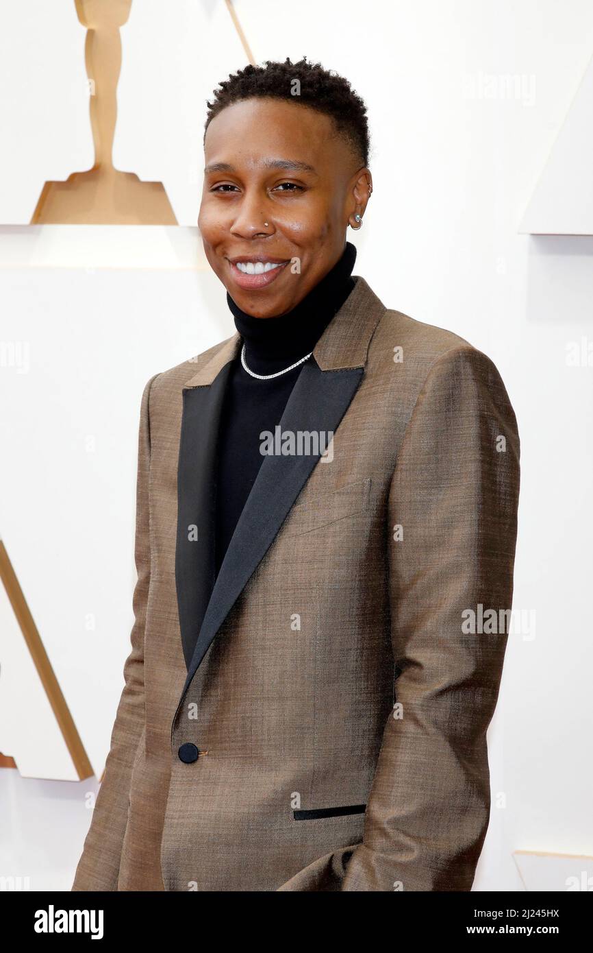 March 28, 2022, Los Angeles, CA, USA: LOS ANGELES - MAR 27:  Lena Waithe at the 94th Academy Awards at Dolby Theater on March 27, 2022 in Los Angeles, CA (Credit Image: © Kay Blake/ZUMA Press Wire) Stock Photo