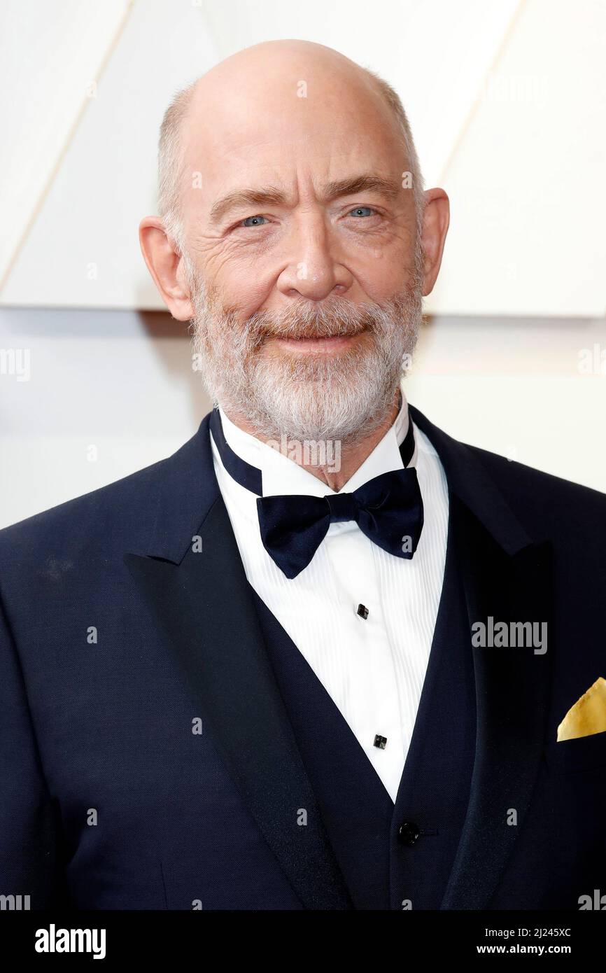 March 28, 2022, Los Angeles, CA, USA LOS ANGELES MAR 27 JK Simmons at the 94th Academy