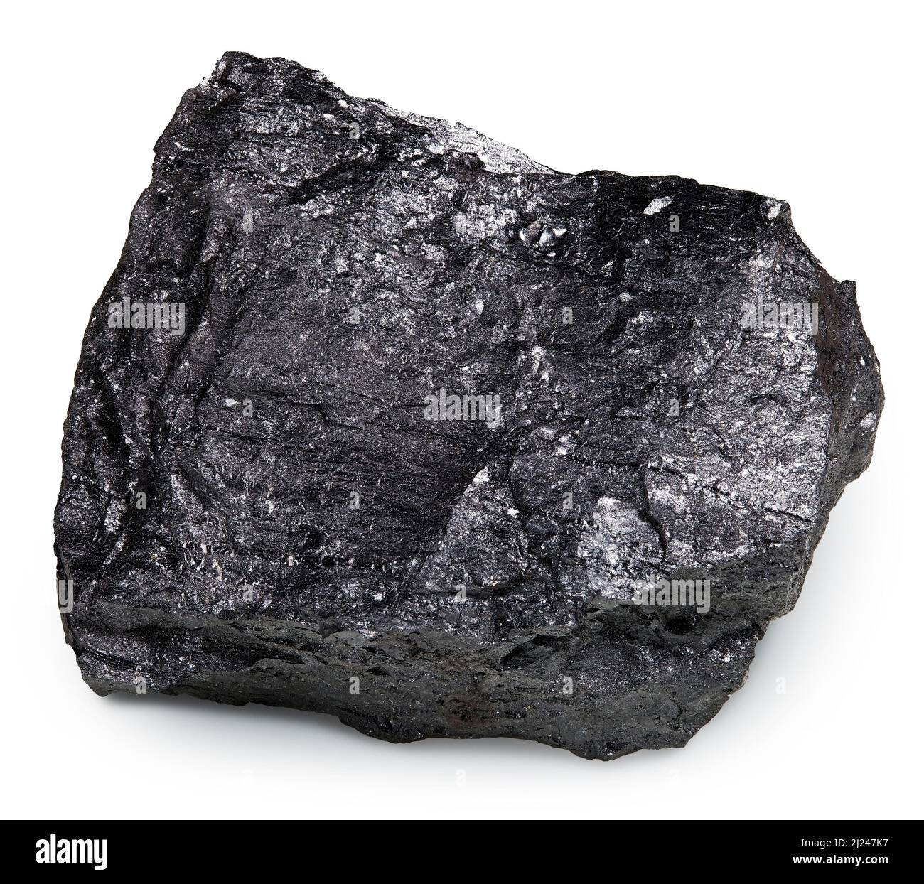 Bituminous Coal (Sedimentary Rock Stock Photo Alamy