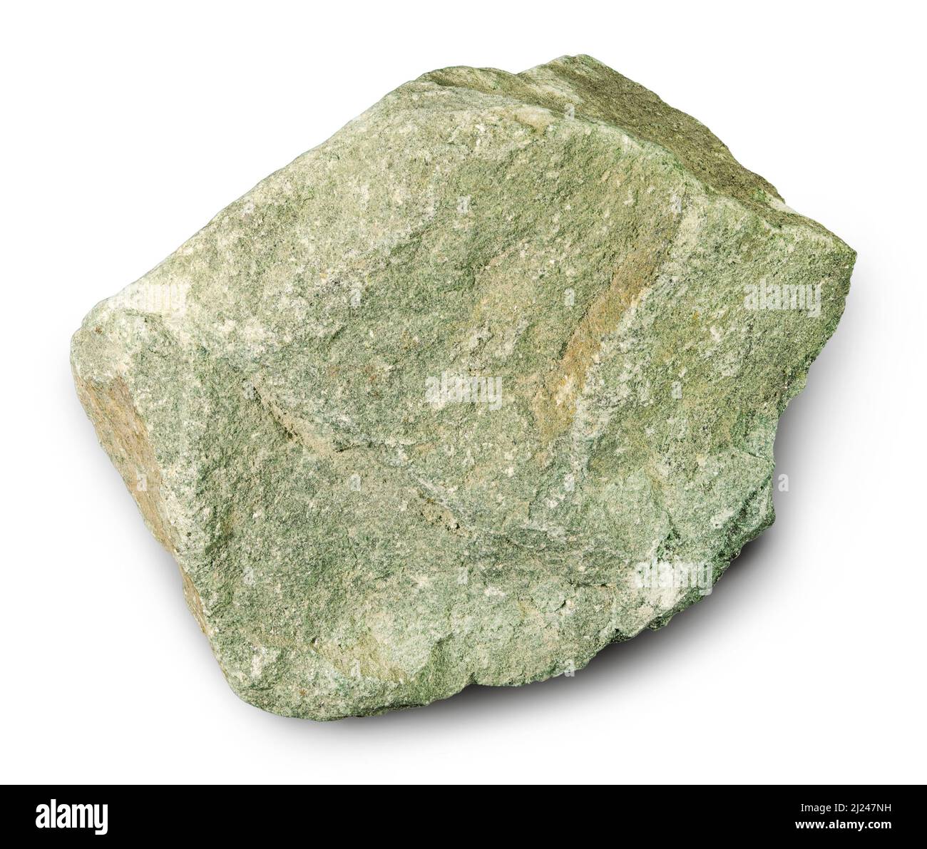 Eclogite (Coarse-grained metamorphic rock) Stock Photo
