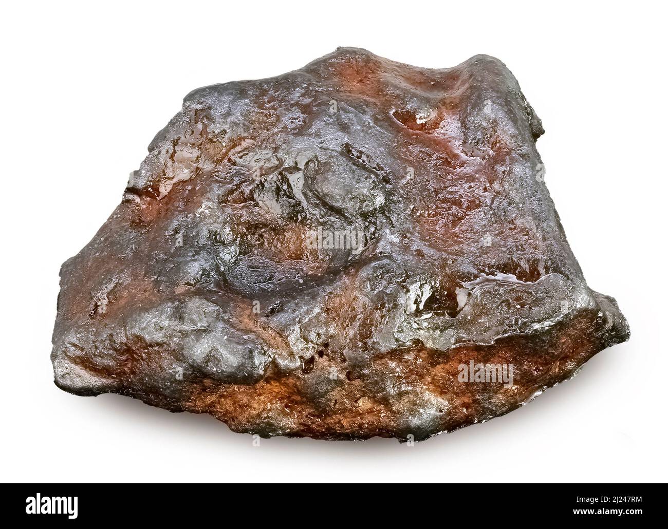 Iron Meteorite, Natan, China, 1516 AD Stock Photo