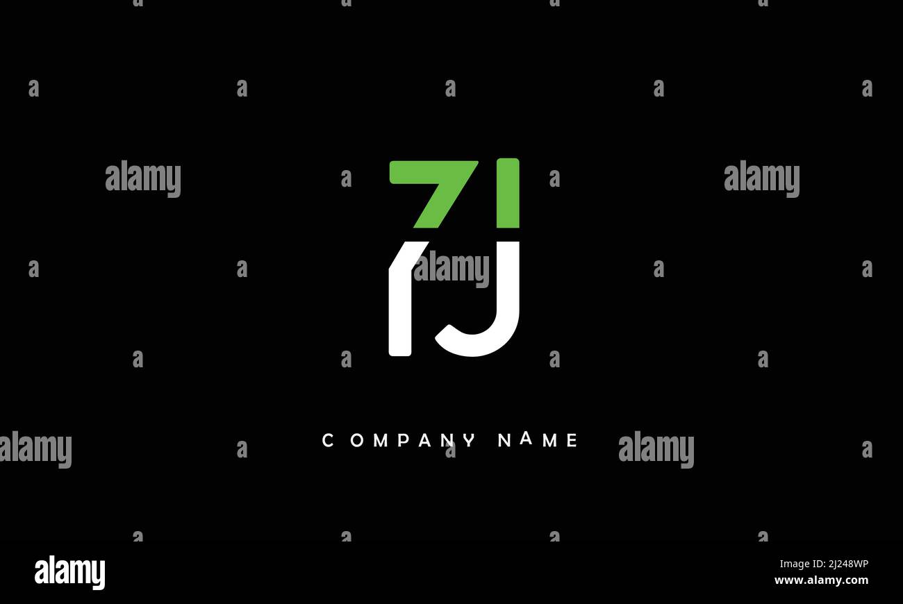 YJ or jy alphabets letters logo monogrtamn Stock Vector