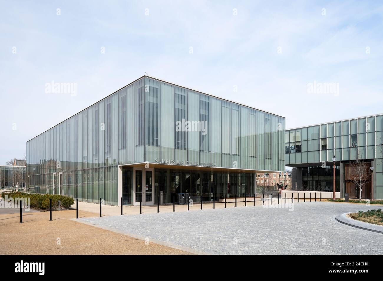 Sumers Welcome Center at Washington University in St Louis Stock Photo