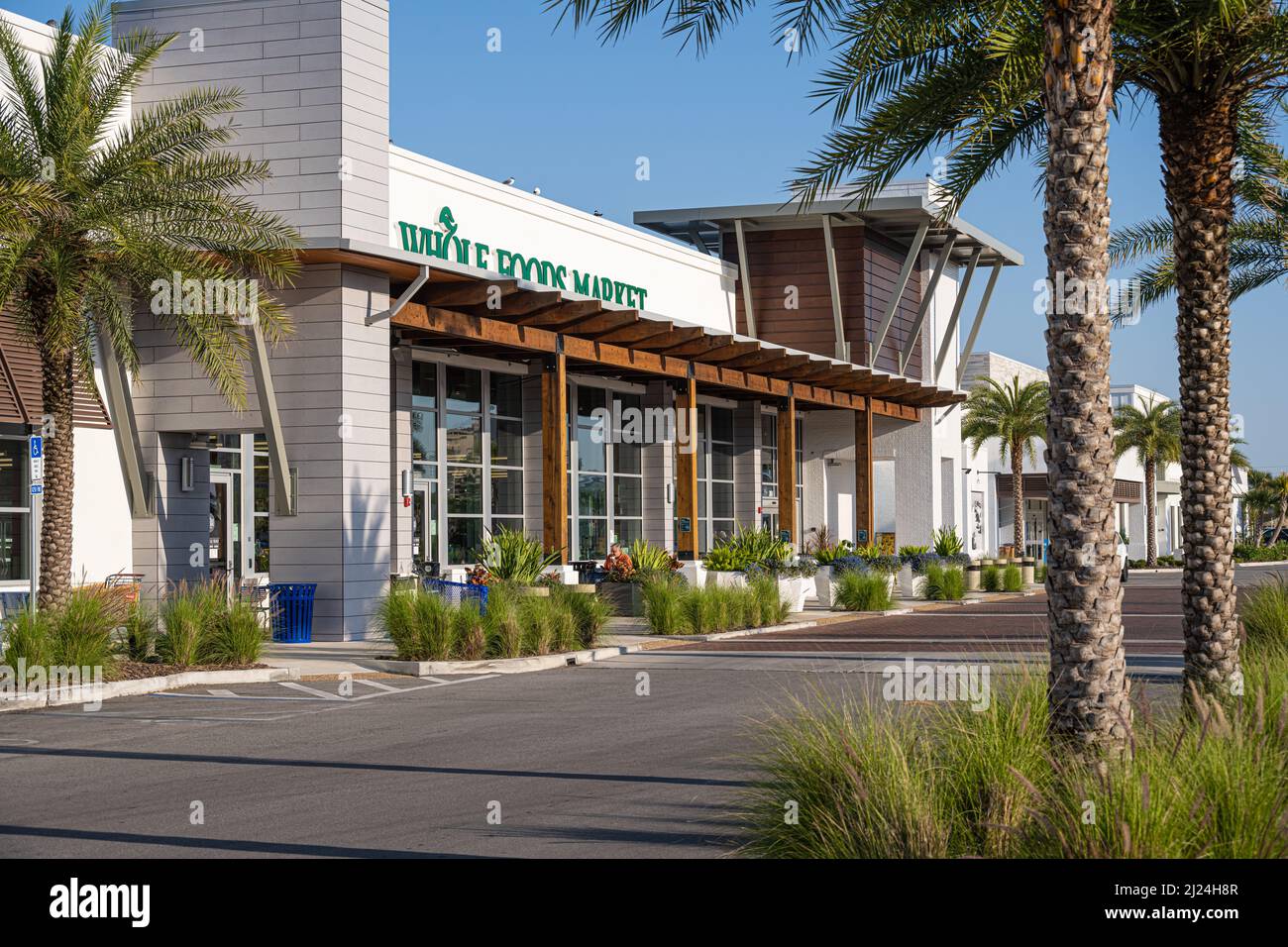 Whole Foods Market on Florida A1A in Jacksonville Beach, Florida. (USA) Stock Photo