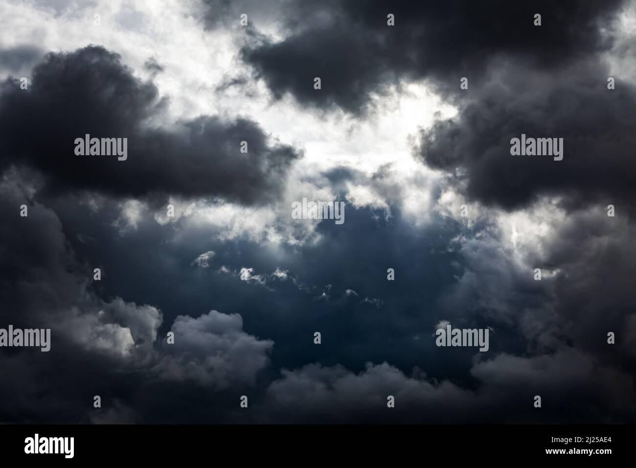 Dark and Dramatic Storm Clouds Area Background Stock Photo - Alamy