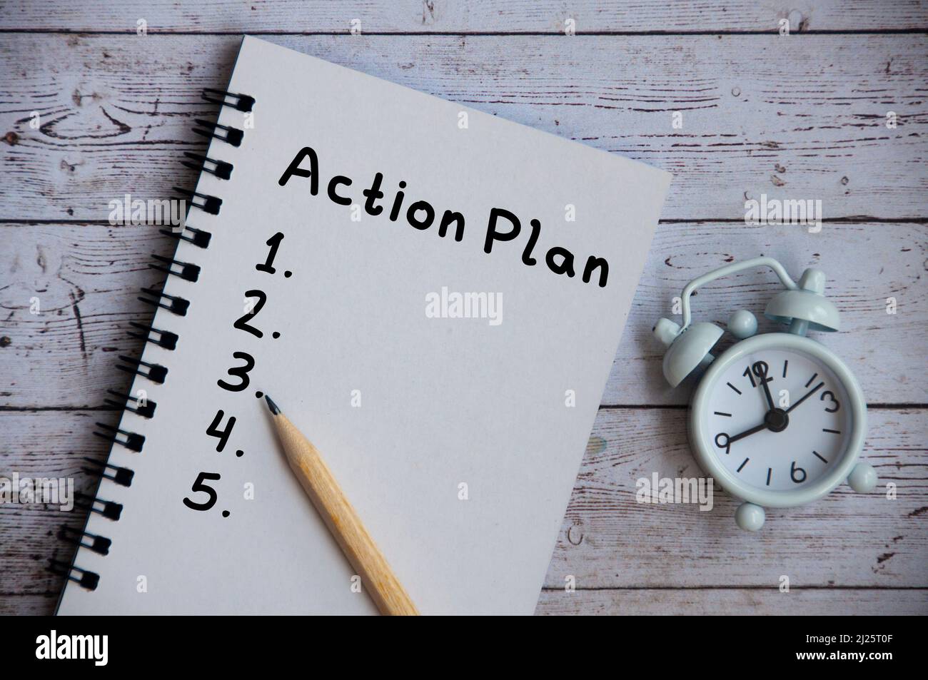 Text goal plan action hi-res stock photography and images - Alamy