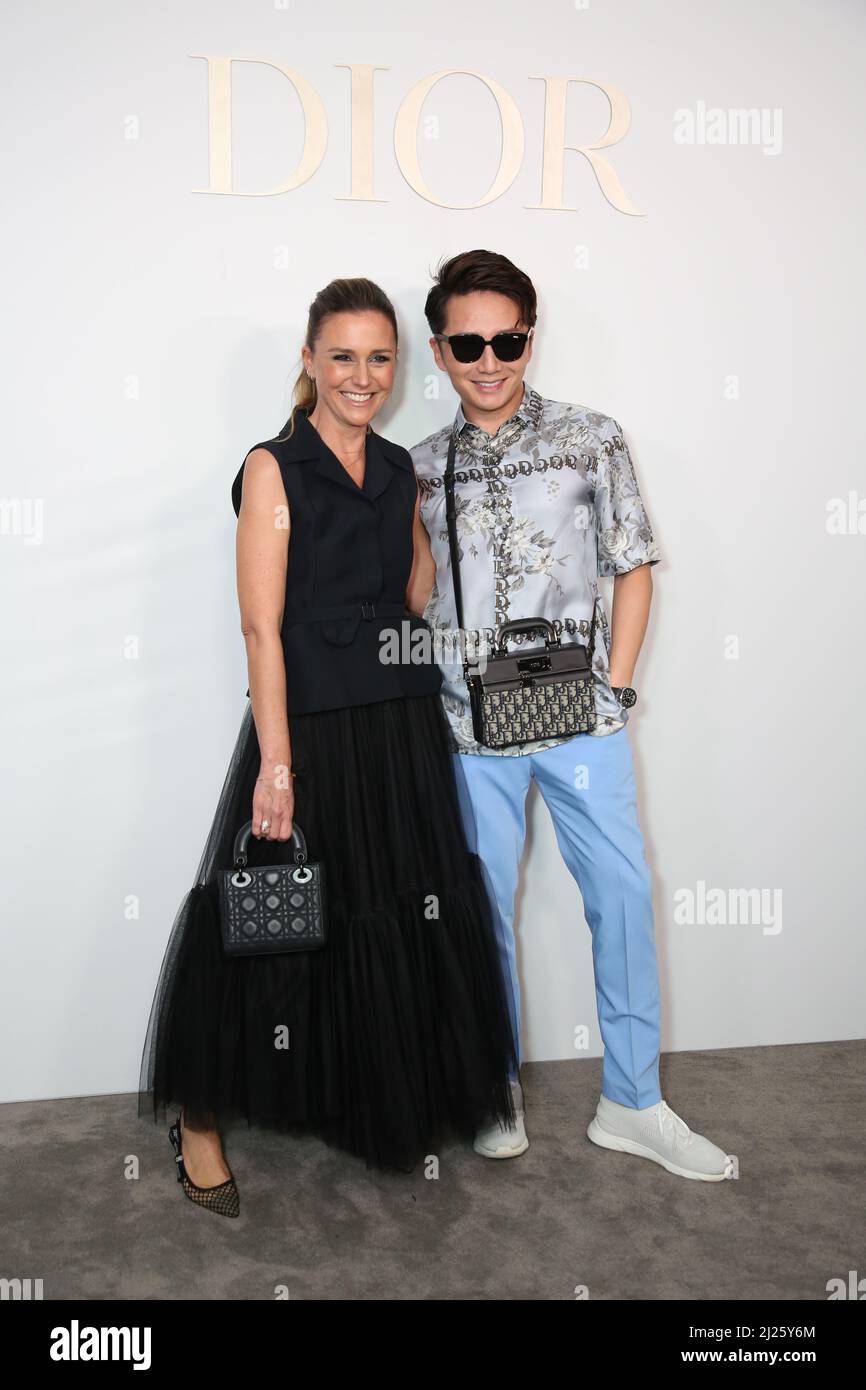 Sydney Australia. 30th March 2022. Celebrities and VIPs join Dior at the exclusive reopening celebration of the Dior Sydney boutique. Pictured Ryan Gollan. Credit Richard Milnes Alamy Live News Stock ...