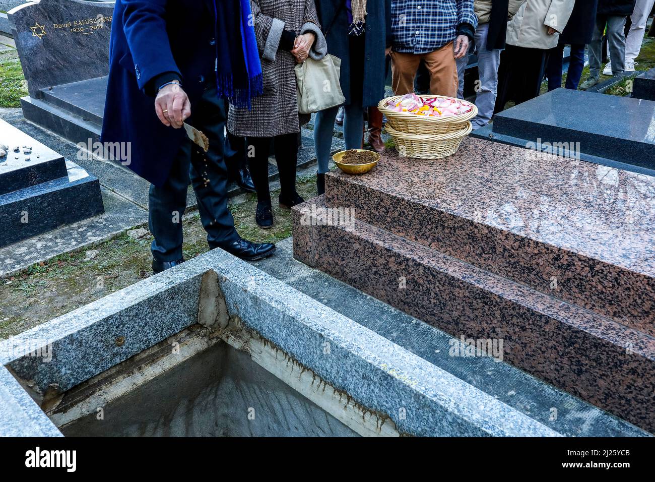 Funeral in Nanterre, France Stock Photo Alamy