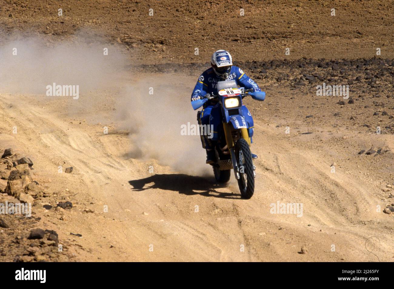 Jean Claude Olivier (FRA) Yamaha 660 Proto 2nd position Stock Photo Alamy