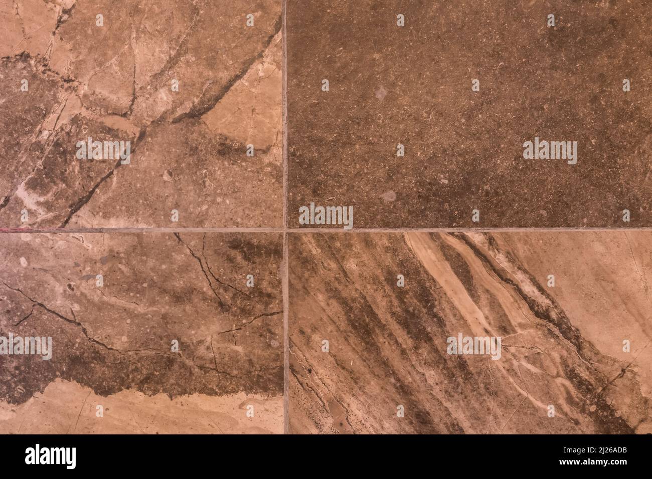Brown stone floor tile texture abstract background pattern interior