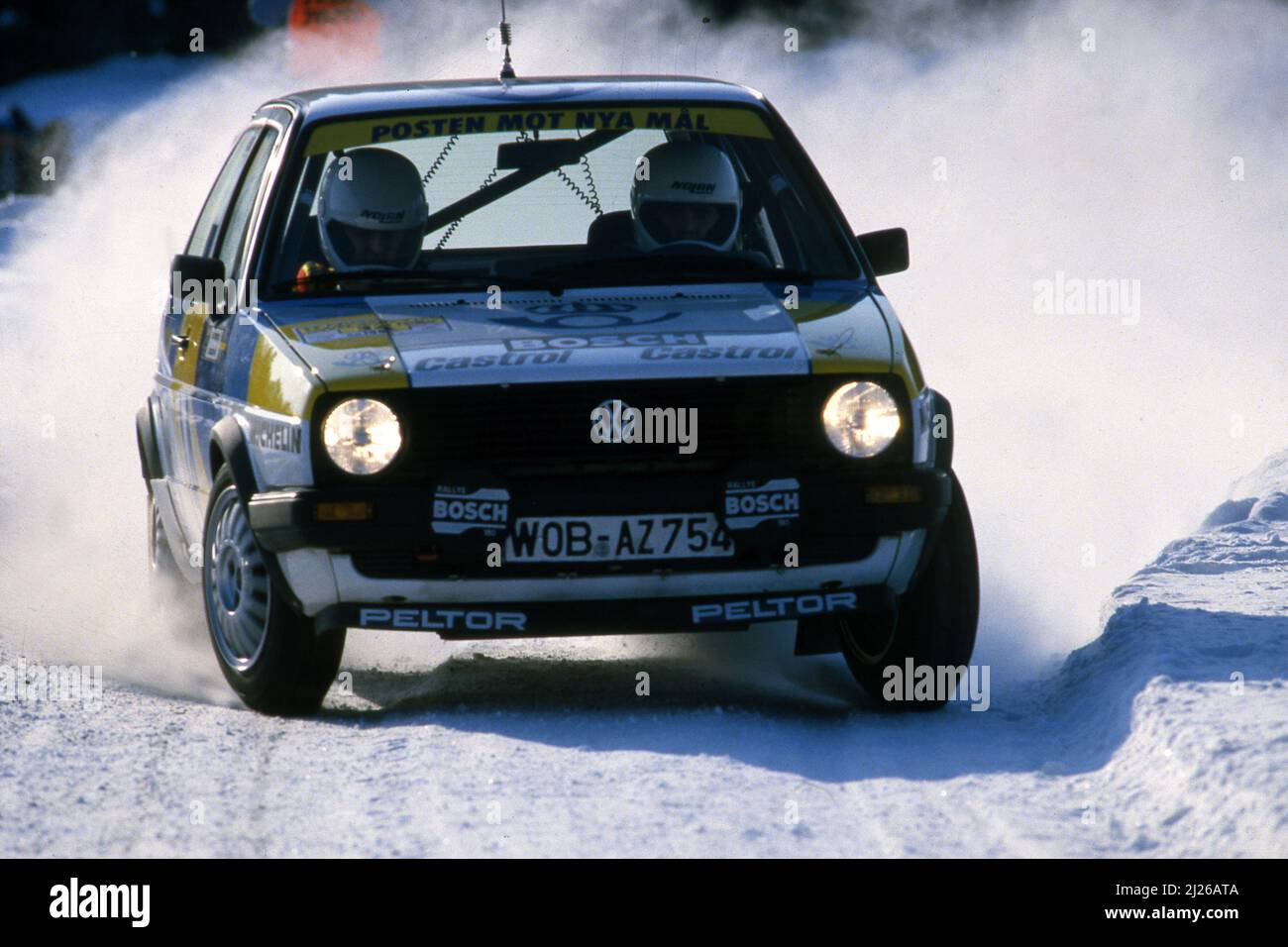 Lars Erik Torph (SWE) Jan Svanstrom (SWE) Volkswagen Golf GTI GrA Stock