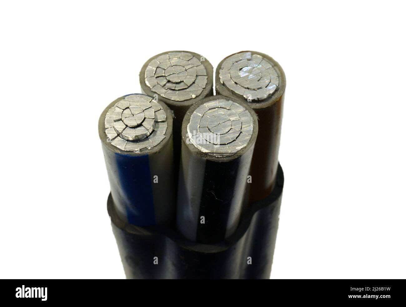 Multiconductor control and power cables, sheathed Stock Photo Alamy