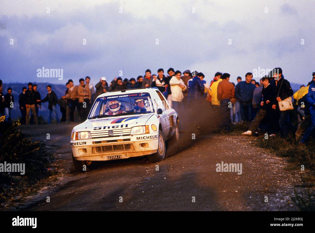 Timo Salonen (FIN) Seppo Harjanne (FIN) Peugeot 205 Turbo 16 GrB
