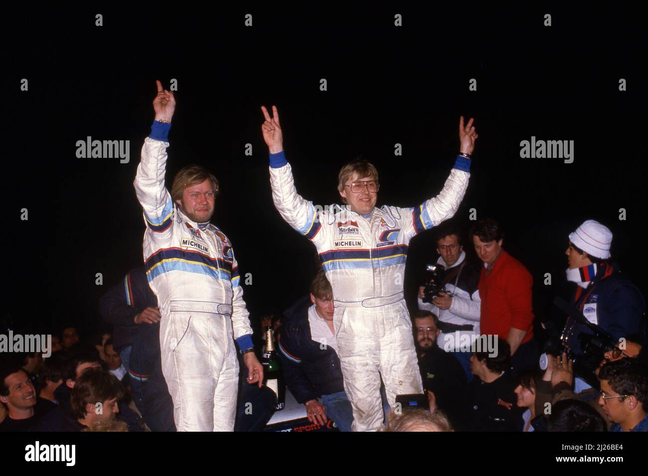 Timo Salonen (FIN) Seppo Harjanne (FIN) Peugeot 205 Turbo 16 GrB