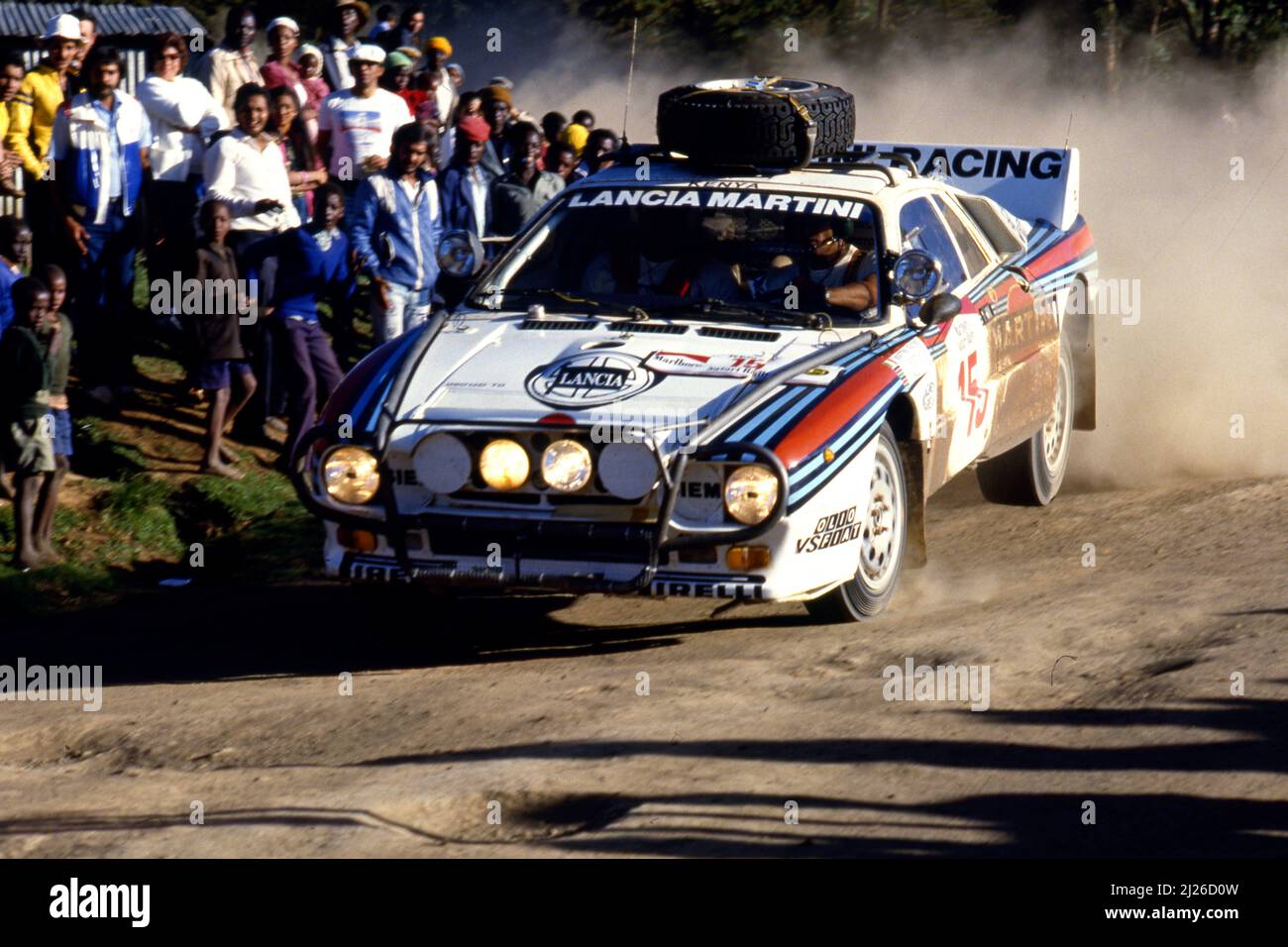 Vic Preston Jnr (EAK) John Lyall (EAK) Lancia Rally 037 GrB Lancia ...