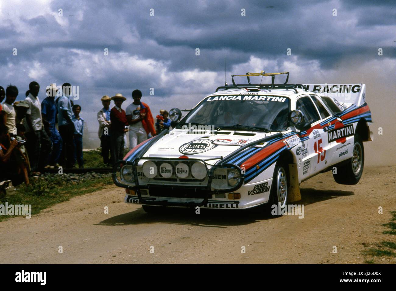 Vic Preston Jnr (EAK) John Lyall (EAK) Lancia Rally 037 GrB Lancia ...