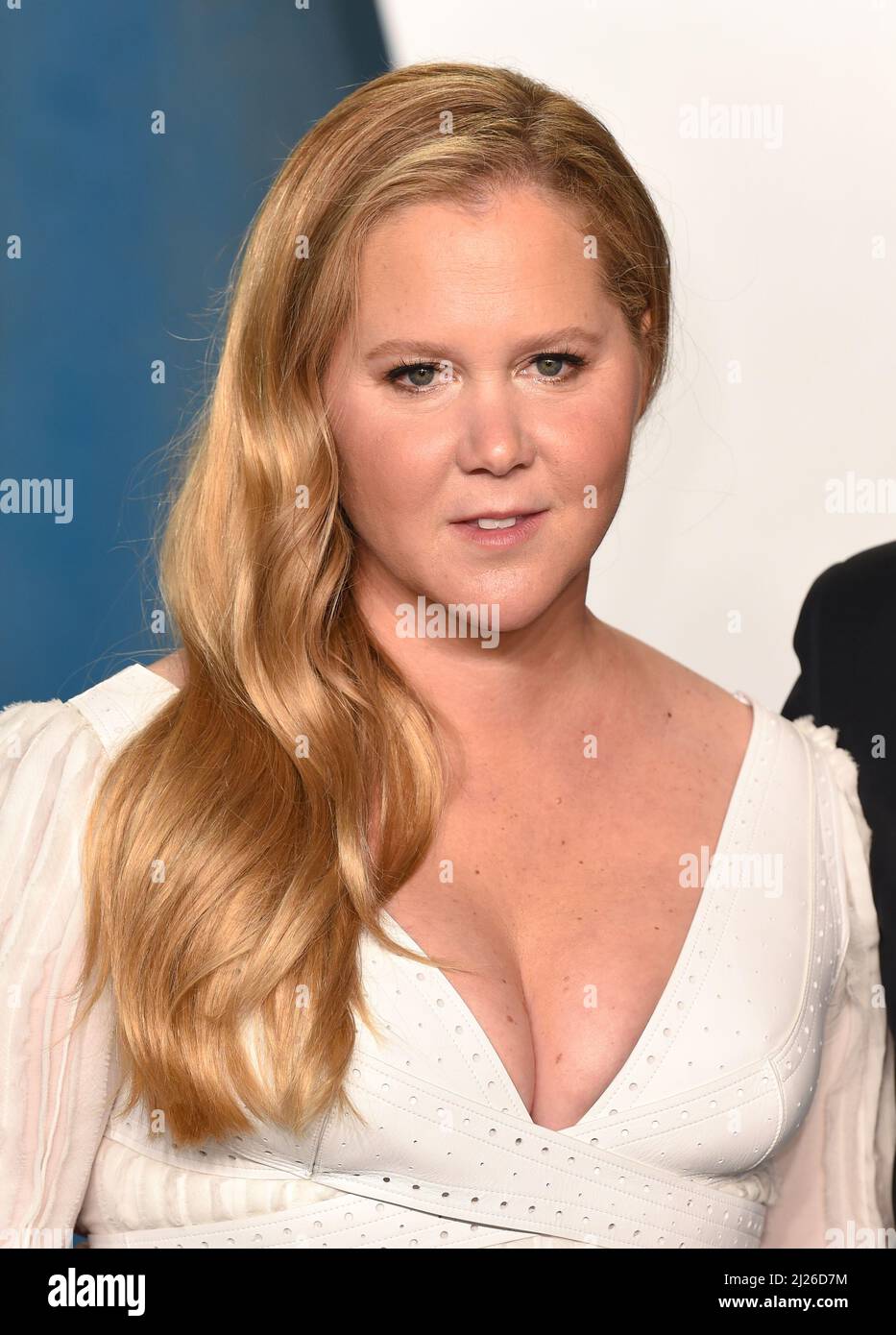 March 27th, 2022, Los Angeles, USA. Amy Schumer attending the Vanity Fair Oscar Party 2022, Wallis Annenberg Center for the Performing Arts, Los Angel Stock Photo