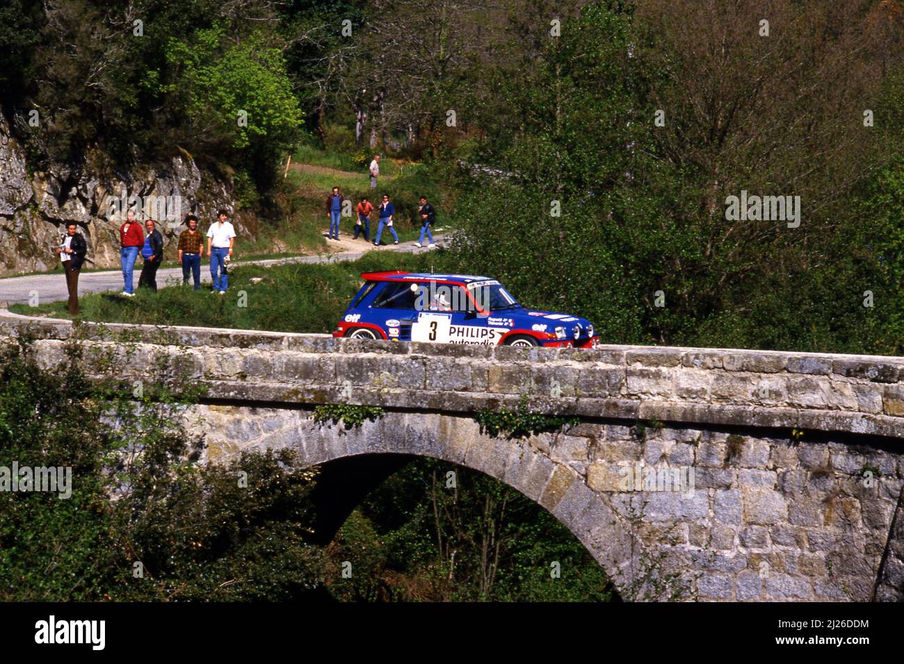 STARTER RENAULT MAXI 5 PHILIPS 1°TOUR DE CORSE'85 KIT DA MONT