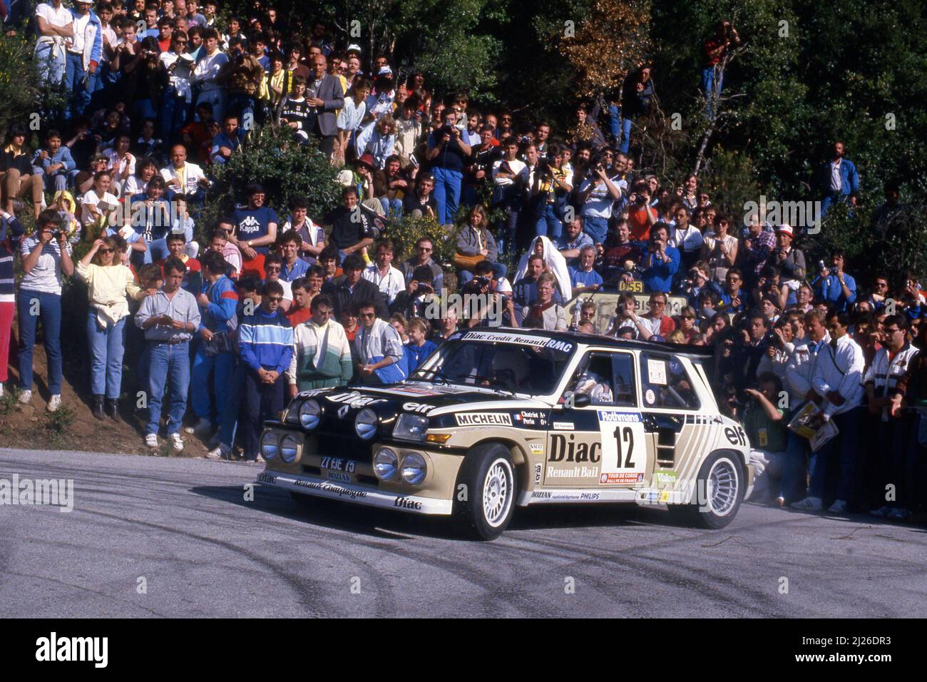 1/43 RENAULT 5 Maxi Turbo Diac Rallye de Var 1986 F.Chatriot / M