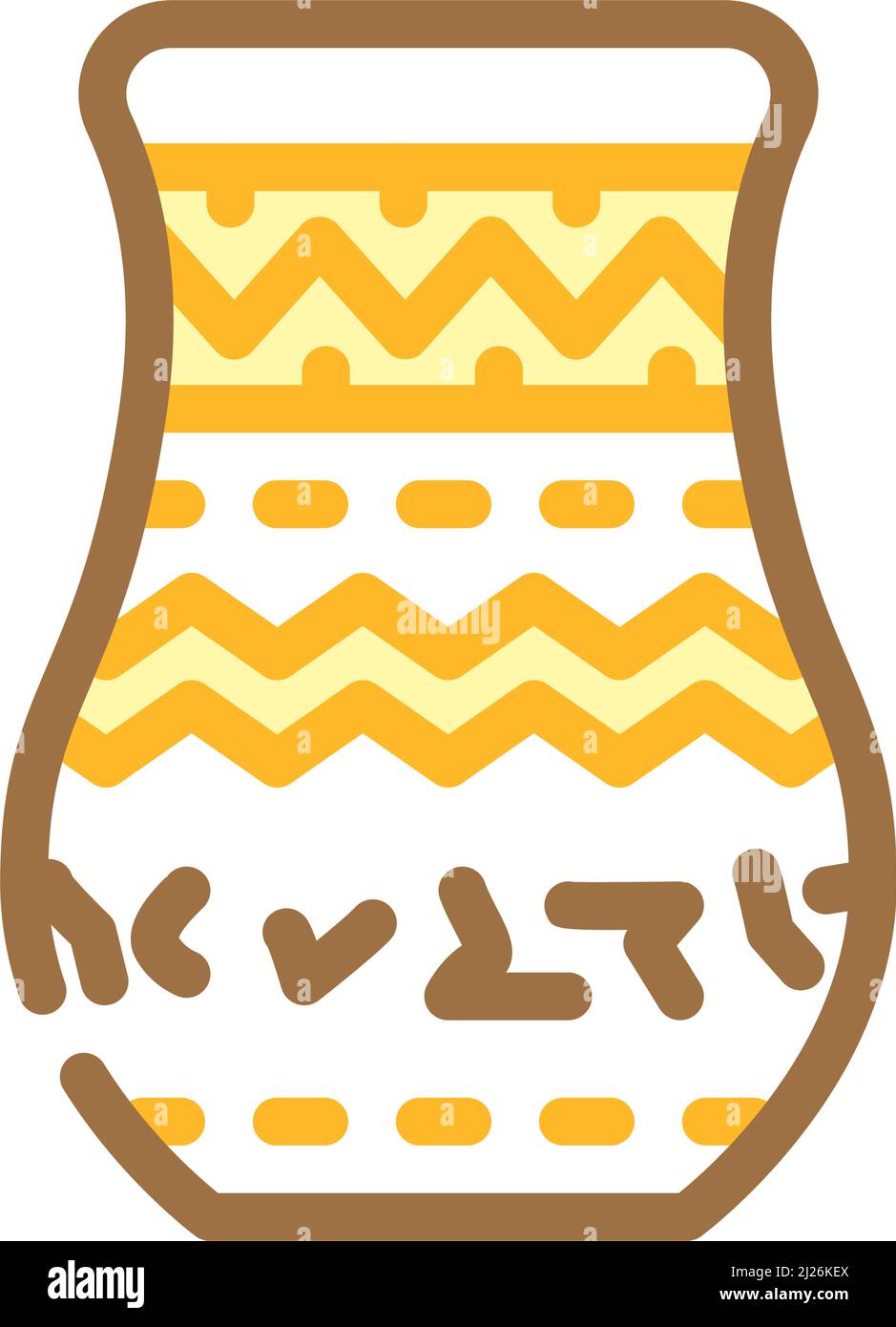 vase egypt color icon vector illustration Stock Vector Image & Art - Alamy